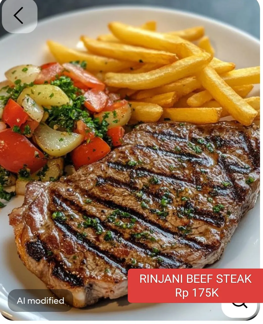 Full Menu View